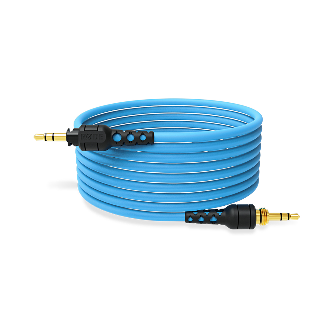 RODE NTH-CABLE24B - кабель для наушников RODE NTH-100, цвет голубой, длина 2,4 м в магазине для музыкантов Рок-н-Ролл