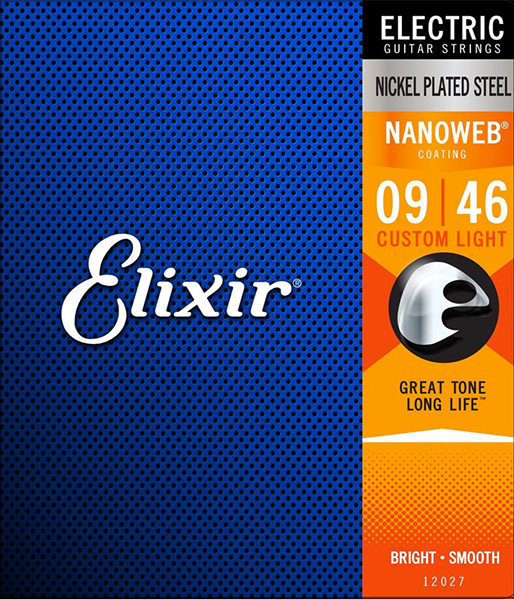 Elixir 12027 NanoWeb - Струны для электрогитары 9-46 в магазине для музыкантов Рок-н-Ролл