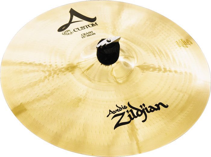 Zildjian 15' A' CUSTOM CRASH - тарелка типа Crash (полированная) в магазине для музыкантов Рок-н-Ролл