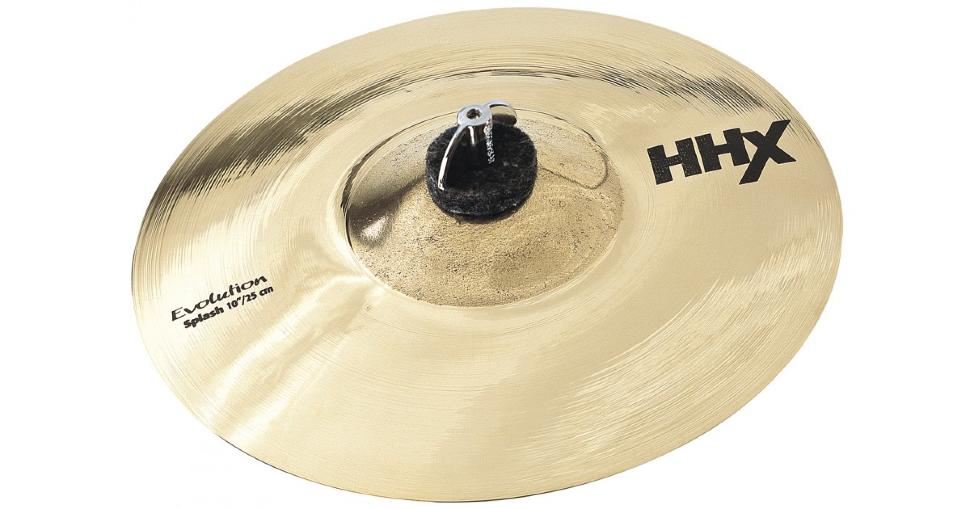 SABIAN 10" HHX Evolution Splash 11005XEB - Тарелка тонкая (Extra thin), сплав бронза 20% олова (B20) в магазине для музыкантов Рок-н-Ролл