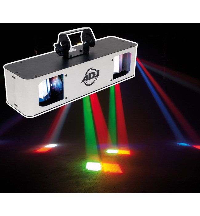 American DJ Double Phase LED - двойной зеркальный барабан с 2 высококачественными светодиодами RGBW в магазине для музыкантов Рок-н-Ролл