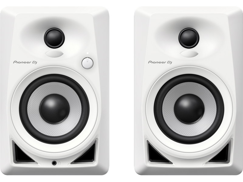 Pioneer DM-40-W - Настольные мониторы для диджеев и продюсеров (пара) в магазине для музыкантов Рок-н-Ролл