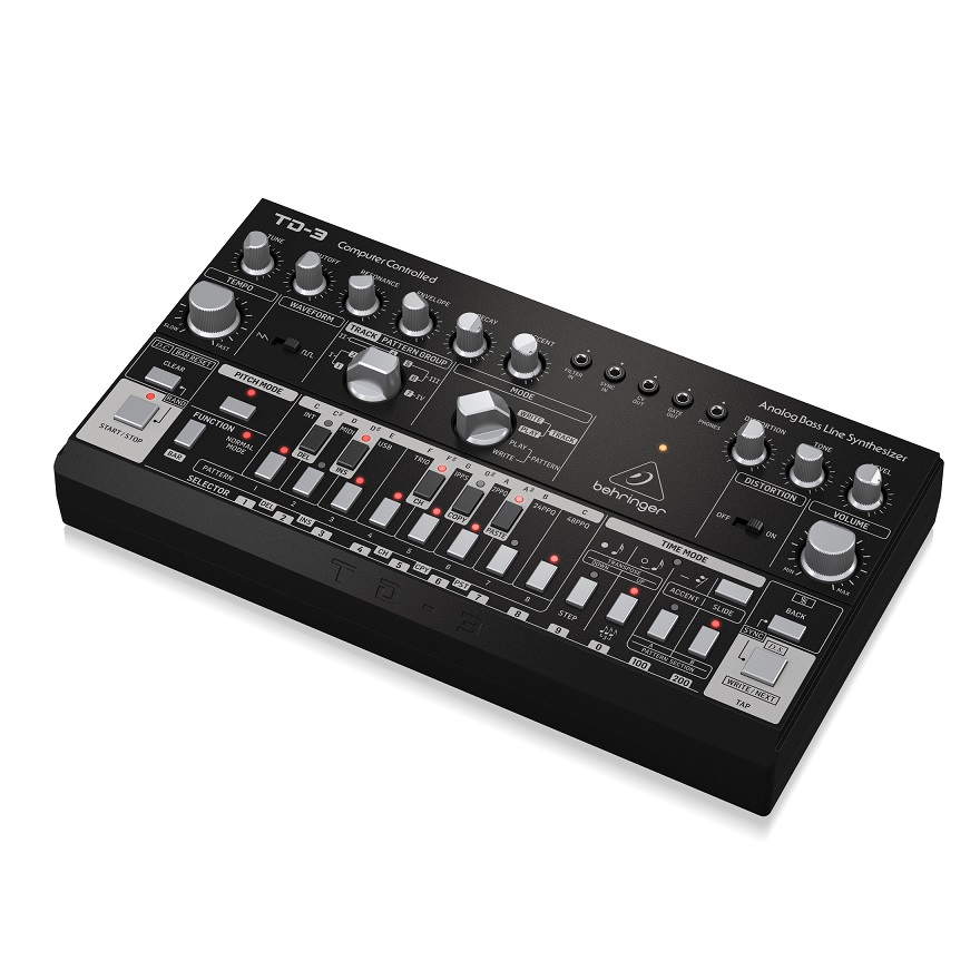 BEHRINGER TD-3-BK - басовый аналоговый монофонический синтезатор в магазине для музыкантов Рок-н-Ролл