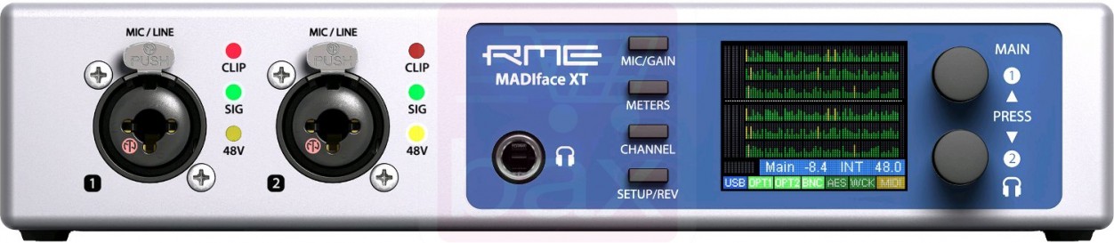 RME MADIface XT - аудиоинтерфейс USB, USB 3.0/PCI Express интерфейс MADI, 192 kHz, 192 канала, Total в магазине для музыкантов Рок-н-Ролл
