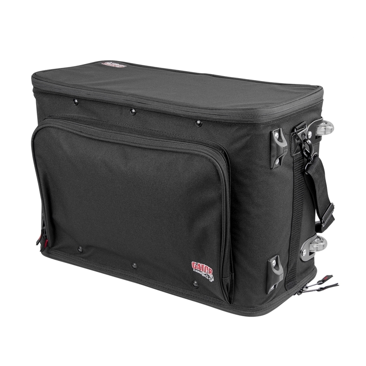 GATOR GR-RACKBAG-3UW -сумка рэковая, стальные рельсы, 3U, на колёсах в магазине для музыкантов Рок-н-Ролл