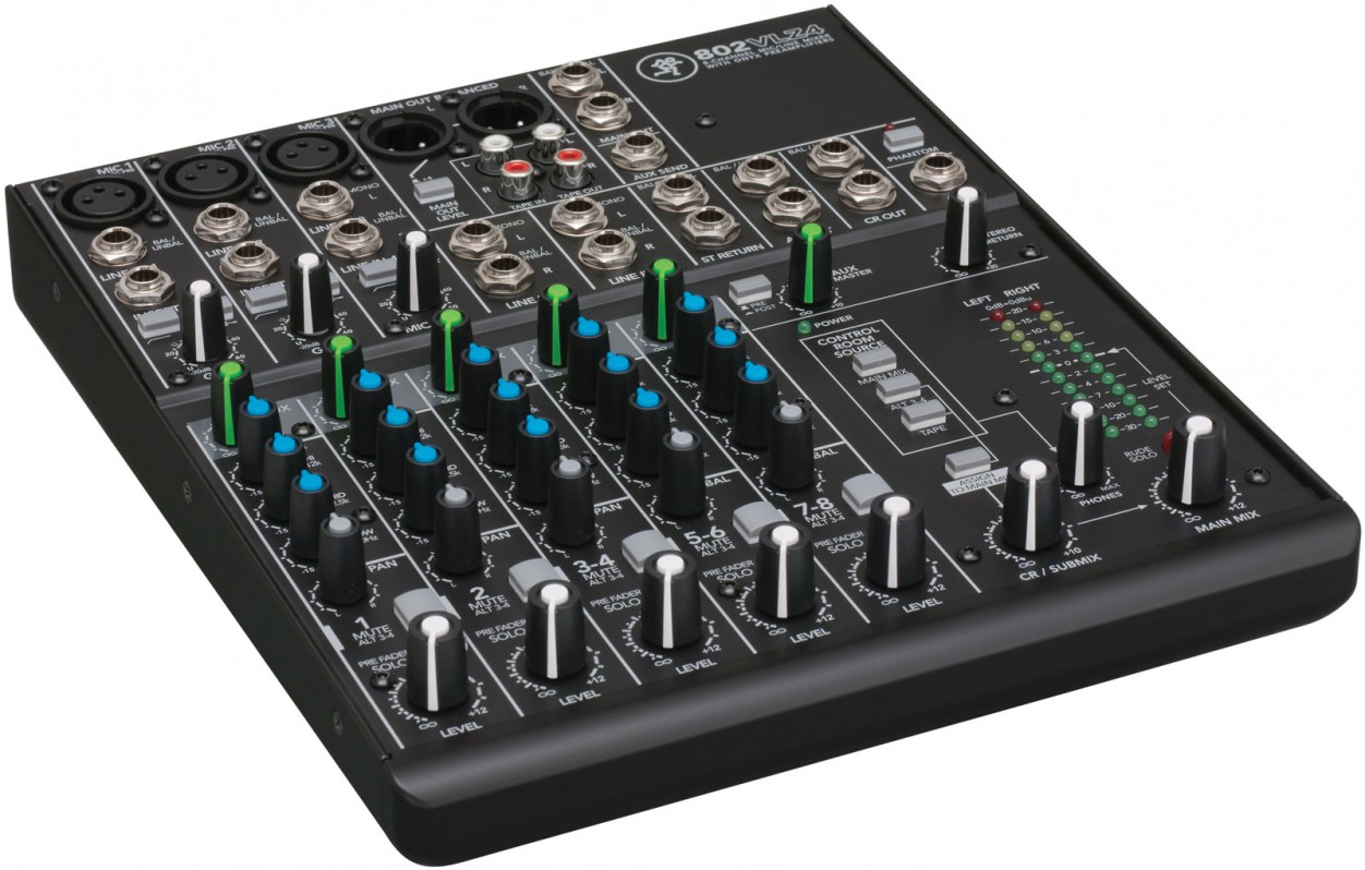 MACKIE 802 VLZ 4 - 8-канальный компактный микшер в магазине для музыкантов Рок-н-Ролл