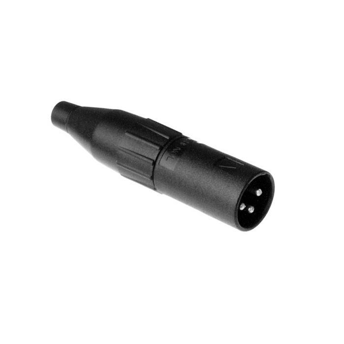 Amphenol AC3MCP - Разъем XLR кабельный папа ,3 конт., штекер, штампов.конт., корпус из термопластика в магазине для музыкантов Рок-н-Ролл