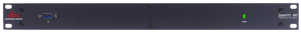 DBX ZONEPRO 641 - Аудио процессор для многозонных систем 6 входов/ 4 выхода, подавитель обратной свя в магазине для музыкантов Рок-н-Ролл