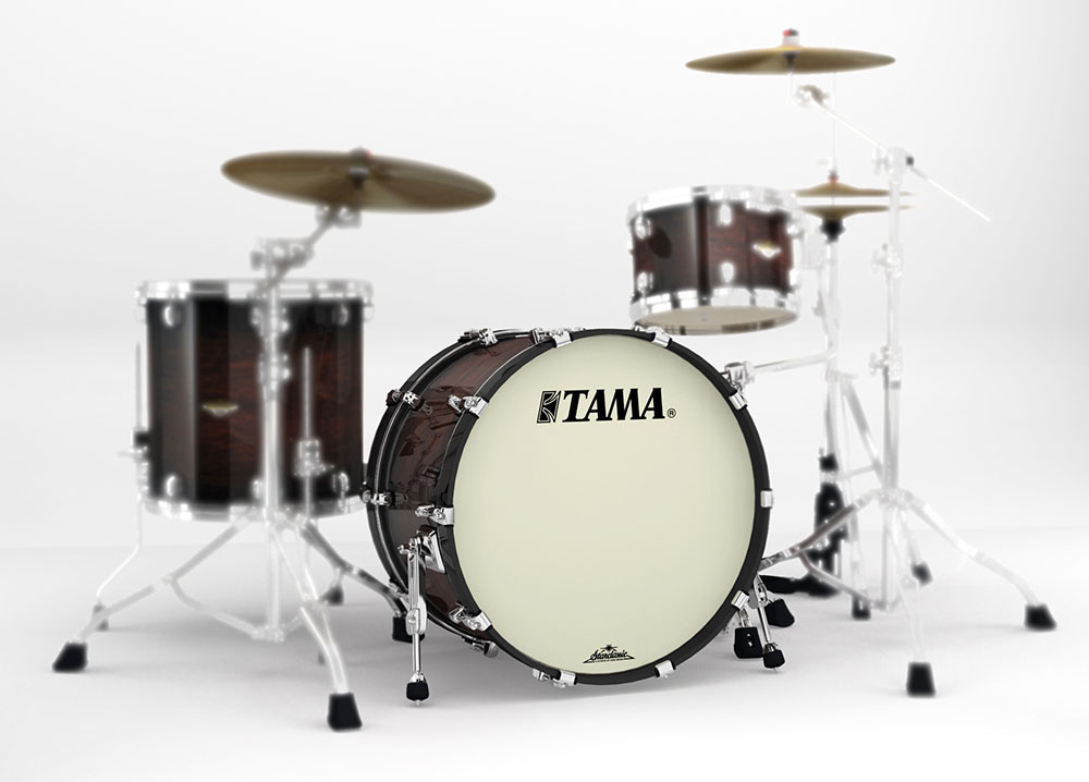 TAMA MAB2218ZBN-DMB STARCLASSIC MAPLE - бас-барабан 18'x22', клен, цвет мокко бёрст в магазине для музыкантов Рок-н-Ролл