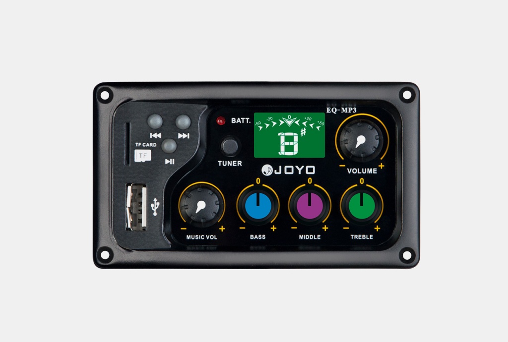 Joyo EQ-MP3 - 3-полосный эквалайзер с тюнером и MP3 плеером в магазине для музыкантов Рок-н-Ролл