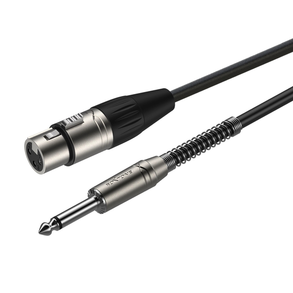 ROXTONE SMXJ210/6 - Кабель микрофонный, D 6мм, XLR (3P-F/(RX3FP-NT) - 6,3mm JACK (M)/ (RJ2PP-NT), 6м в магазине для музыкантов Рок-н-Ролл