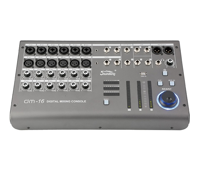 Soundking DM16 - Микшерный пульт, цифровой, 12 каналов в магазине для музыкантов Рок-н-Ролл