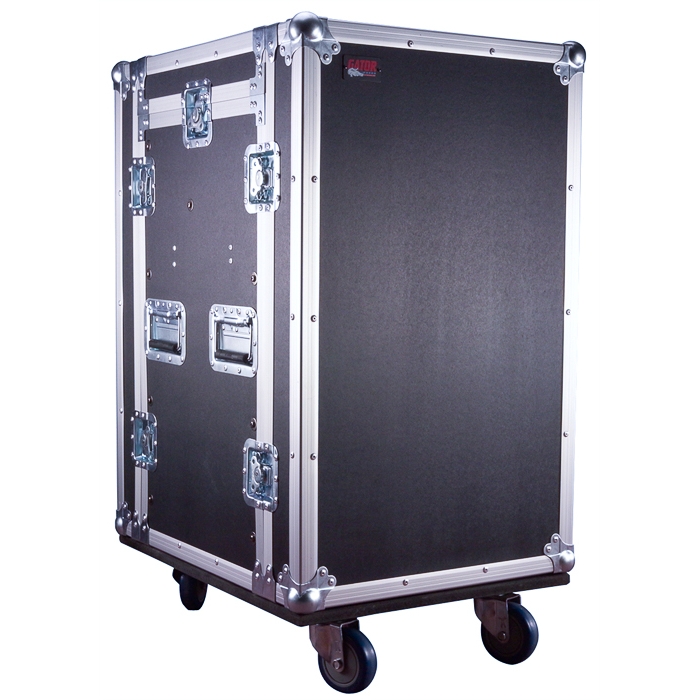 GATOR G-TOUR 10X14 PU - рэковый флайт-кейс, 10U верх,14U низ, на колесах,дерево,черный, вес 48,02кг в магазине для музыкантов Рок-н-Ролл