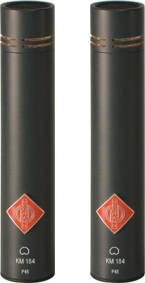 Neumann KM 184 D stereo set - конденсаторная микрофонная пара, предназначенная для студийной записи в магазине для музыкантов Рок-н-Ролл