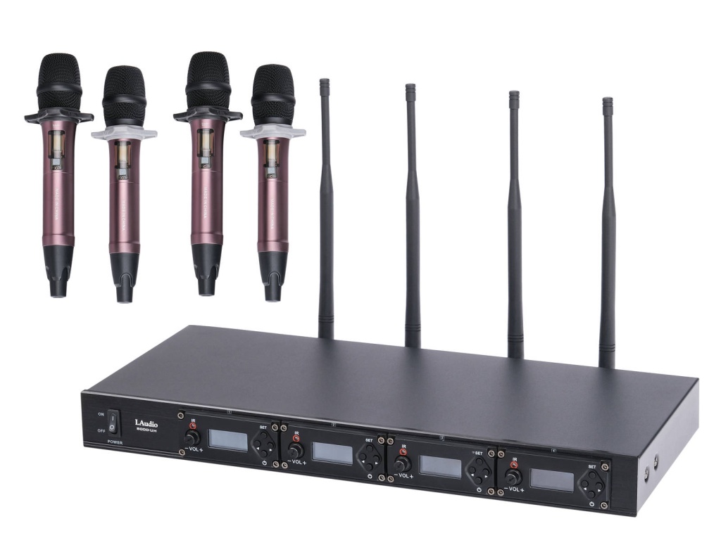 LAudio 8000-UH - Беспроводная конференц-система, 4 ручных микрофона в магазине для музыкантов Рок-н-Ролл