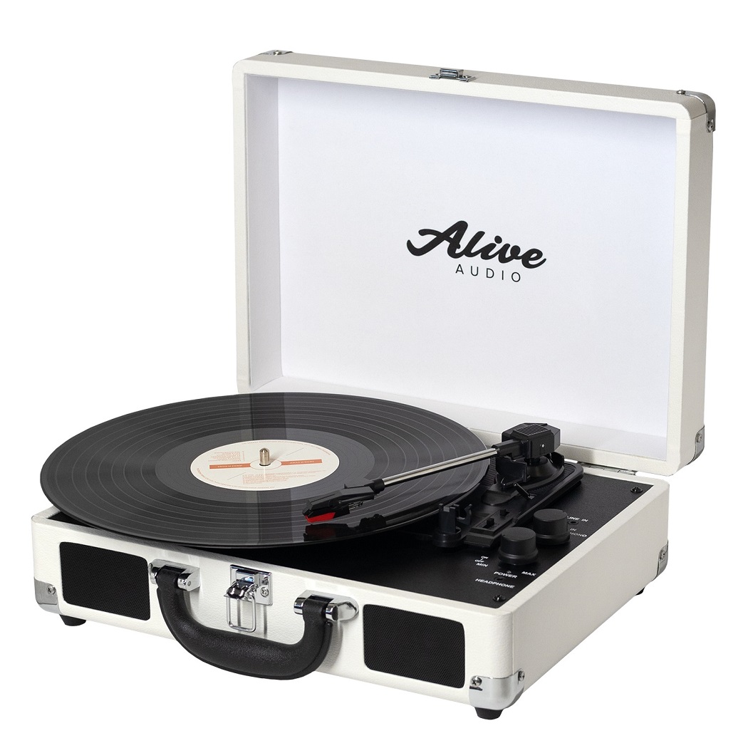 Alive Audio GLAM Milk - Виниловый проигрыватель c Bluetooth в магазине для музыкантов Рок-н-Ролл