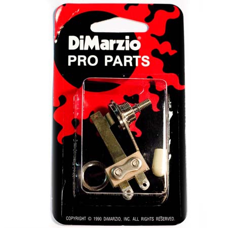 DiMarzio EP-1100 - угловой 3-х позиционный переключатель звукоснимателей тумблерного типа в магазине для музыкантов Рок-н-Ролл