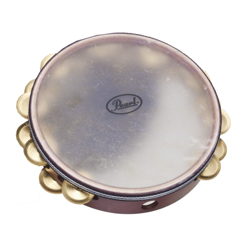 Pearl PETM-1017 Symphonic Tambourine - тамбурин двухрядный 10" в магазине для музыкантов Рок-н-Ролл