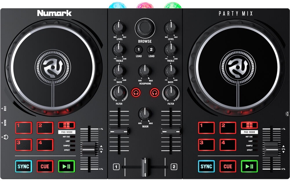 NUMARK PARTYMIX II - DJ-контроллер в магазине для музыкантов Рок-н-Ролл