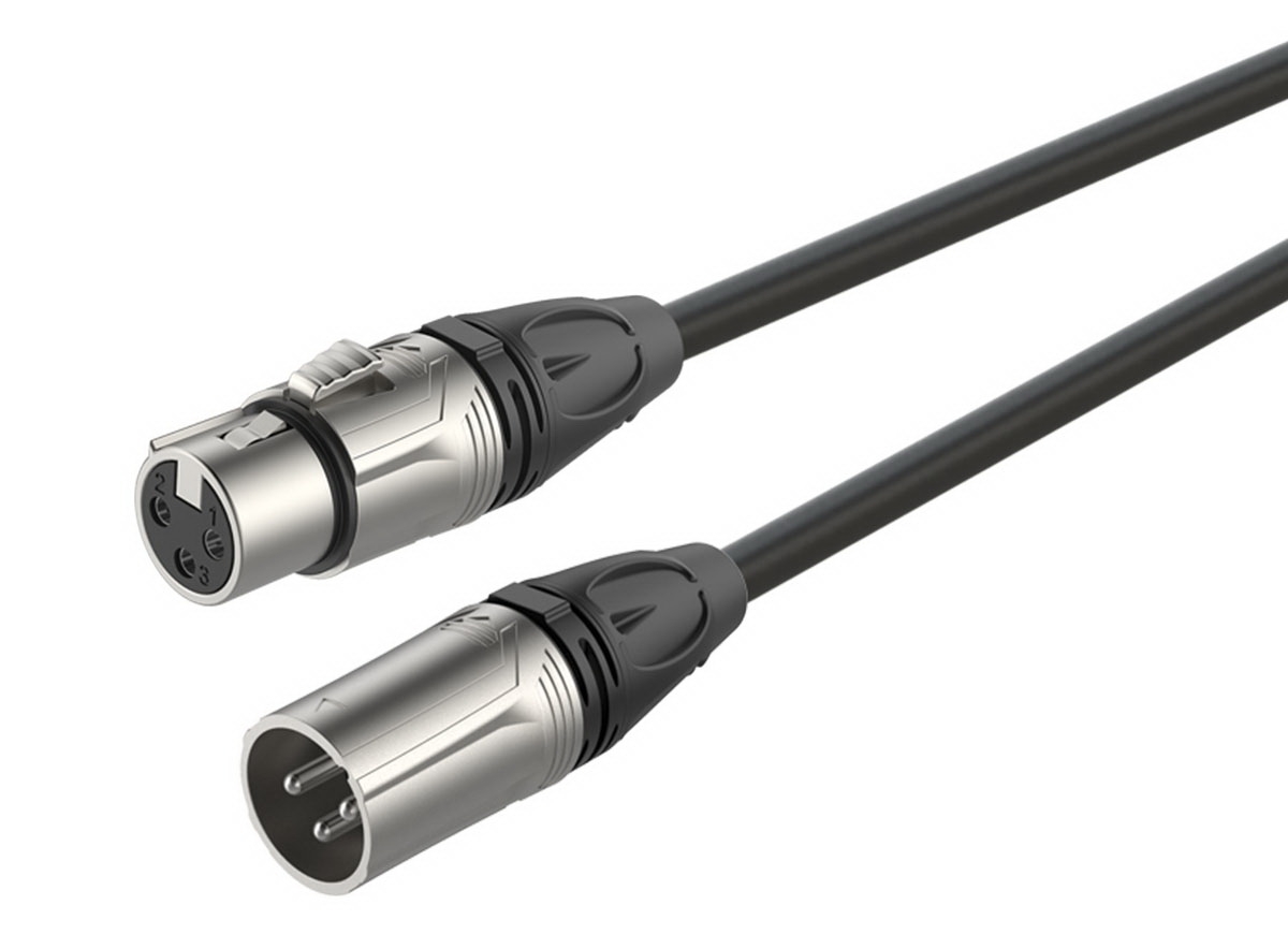 ROXTONE DMXX200/2 - Кабель микрофонный (2x0,22mm2, D: 6мм), XLR(3P)(RX3F-NT) - XLR(RX3M-NT), 2м в магазине для музыкантов Рок-н-Ролл