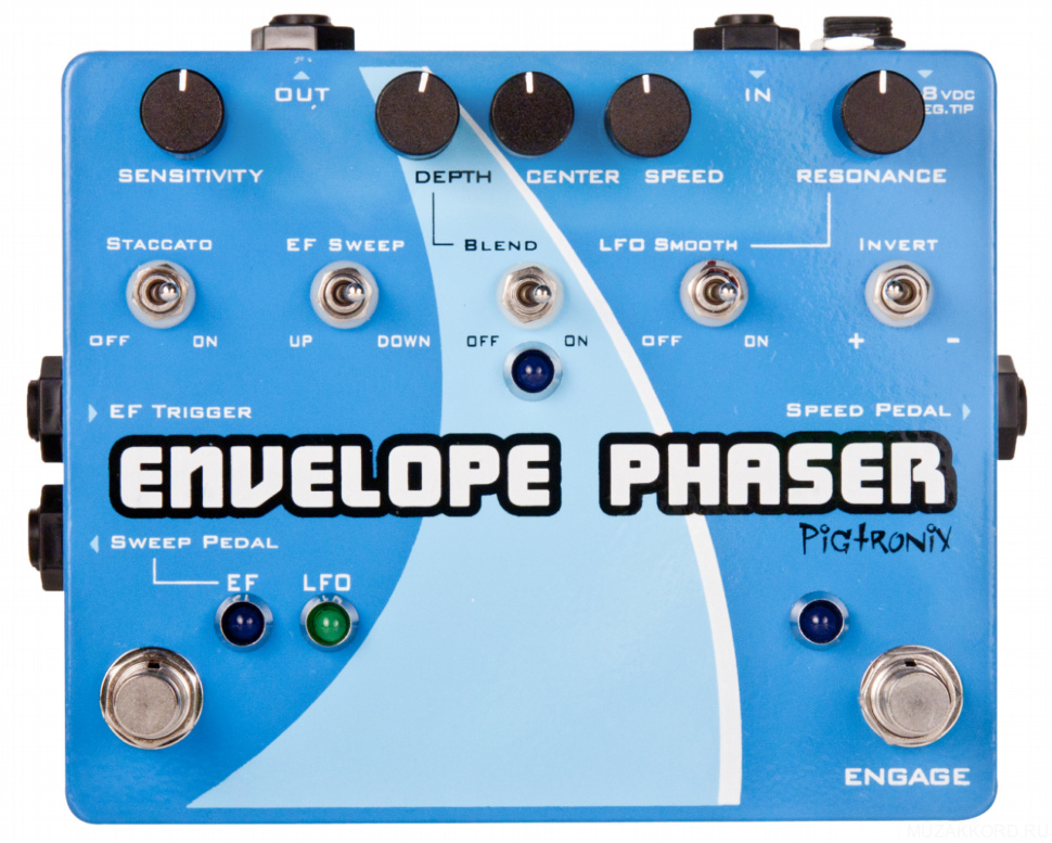 PIGTRONIX EP2 Envelope Phaser II - эффект гитарный фэйзер в магазине для музыкантов Рок-н-Ролл