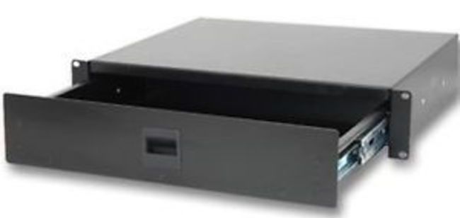NordFolk NRB-2U - выдвижной рэковый ящик 2U, глубина 370 мм, сталь, черный в магазине для музыкантов Рок-н-Ролл