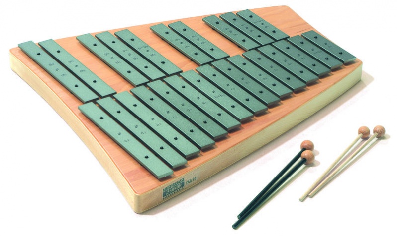 Sonor 21104201 Orff Meisterklasse TAG 25 - Глокеншпиль тенор-альт, 25 брусков в магазине для музыкантов Рок-н-Ролл