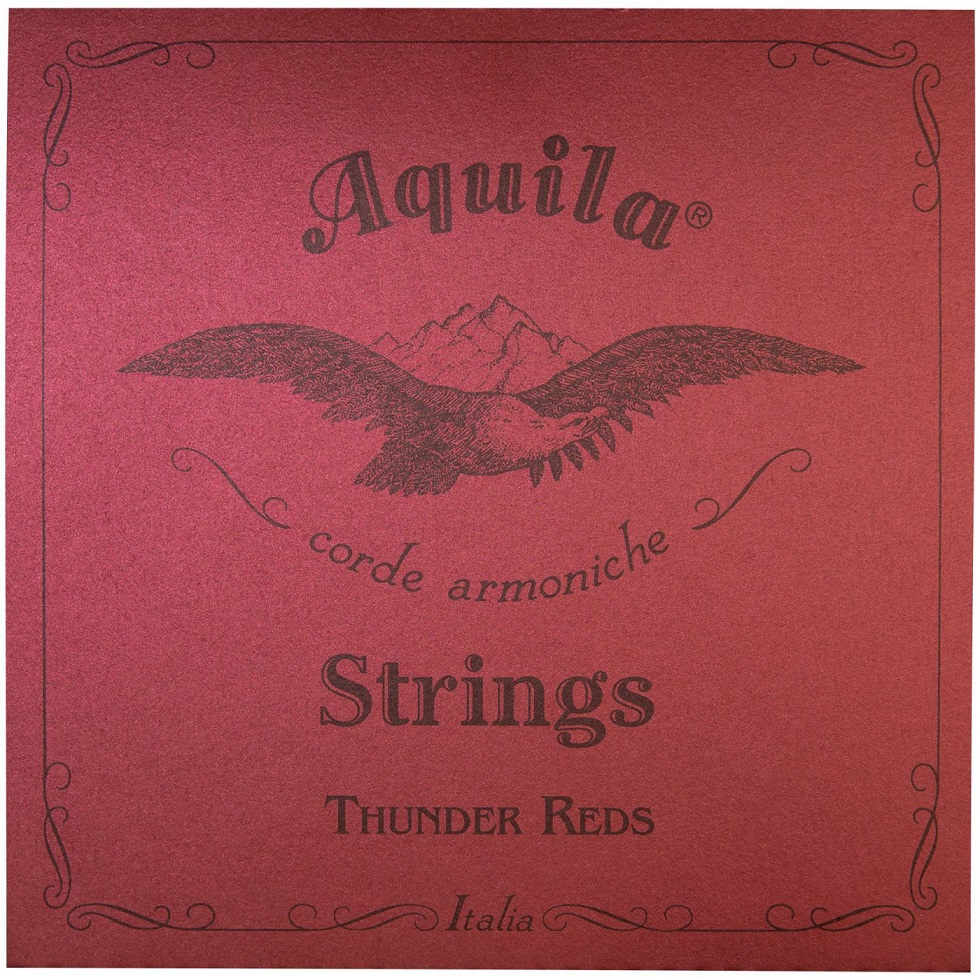 Aquila THUNDERREDS 168U - струны для укулеле бас (G-D-A-E) в магазине для музыкантов Рок-н-Ролл