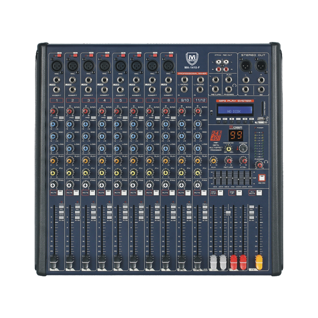 Moti.vity MA-1410-F - Аналоговый Микшерный Пульт в магазине для музыкантов Рок-н-Ролл