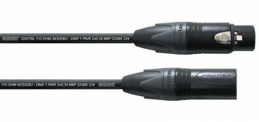 Cordial CPD 20 FM - цифровой DMX / AES EBU кабель XLR female 3-контактный/XLR male 3-контактный в магазине для музыкантов Рок-н-Ролл