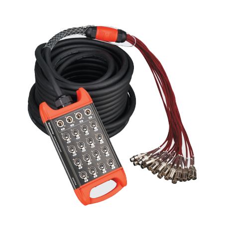 Soundking BCB405-30m Сценическая коммутационная коробка 20хXLR входов + 4хXLR выхода, 30м в магазине для музыкантов Рок-н-Ролл
