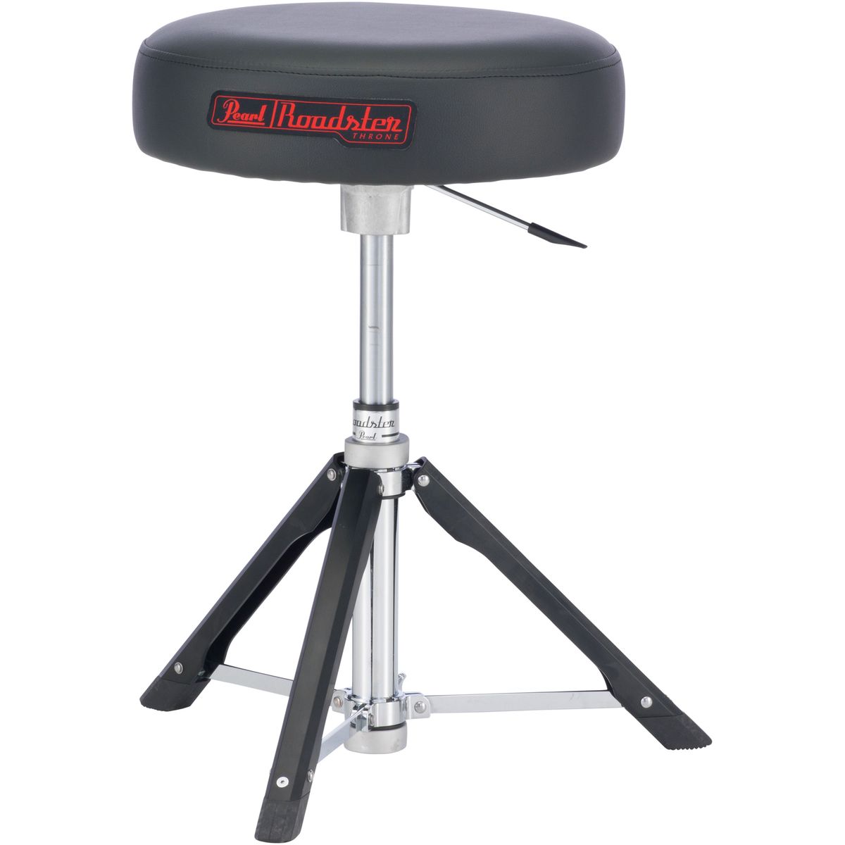 Pearl D-1500RGL - стул для барабанщика, круглое сиденье, пневматическая регулировка высоты в магазине для музыкантов Рок-н-Ролл