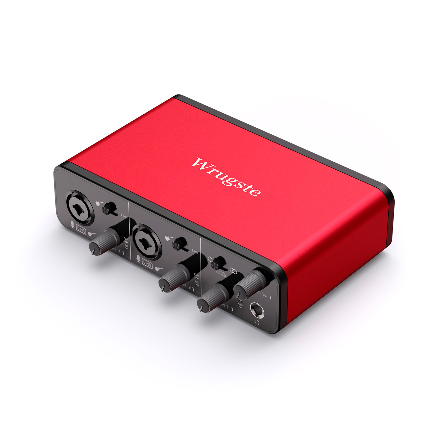 Wrugste GV-AR004 - аудиоинтерфейс USB, 2 входа (комбинированные XLR/Jack)/2 выхода в магазине для музыкантов Рок-н-Ролл