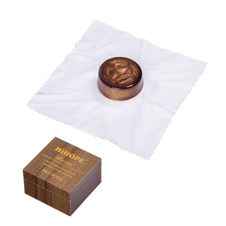 HiHOPE 8003 - Канифоль для скрипки, альта, виолончели экономичная деревянная упаковка, круглая в магазине для музыкантов Рок-н-Ролл