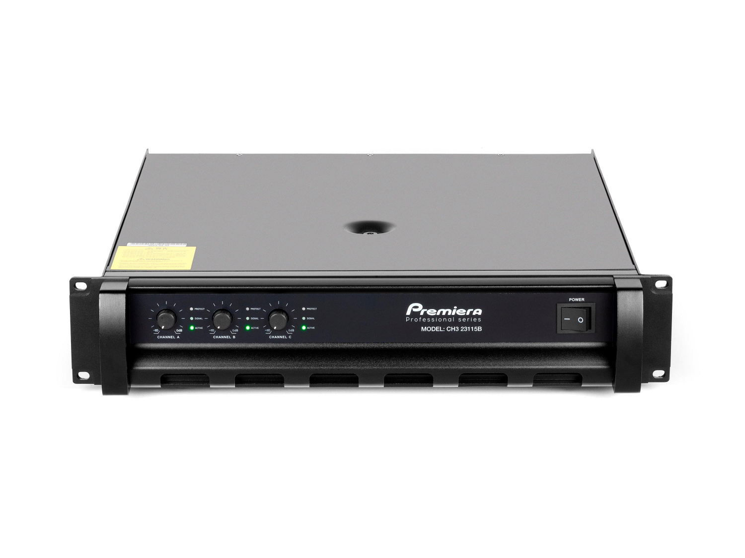 Premiera CH3 23115B - усилитель мощности 2 x 300 Вт плюс 1 х 150 Вт (8 Ом) в магазине для музыкантов Рок-н-Ролл