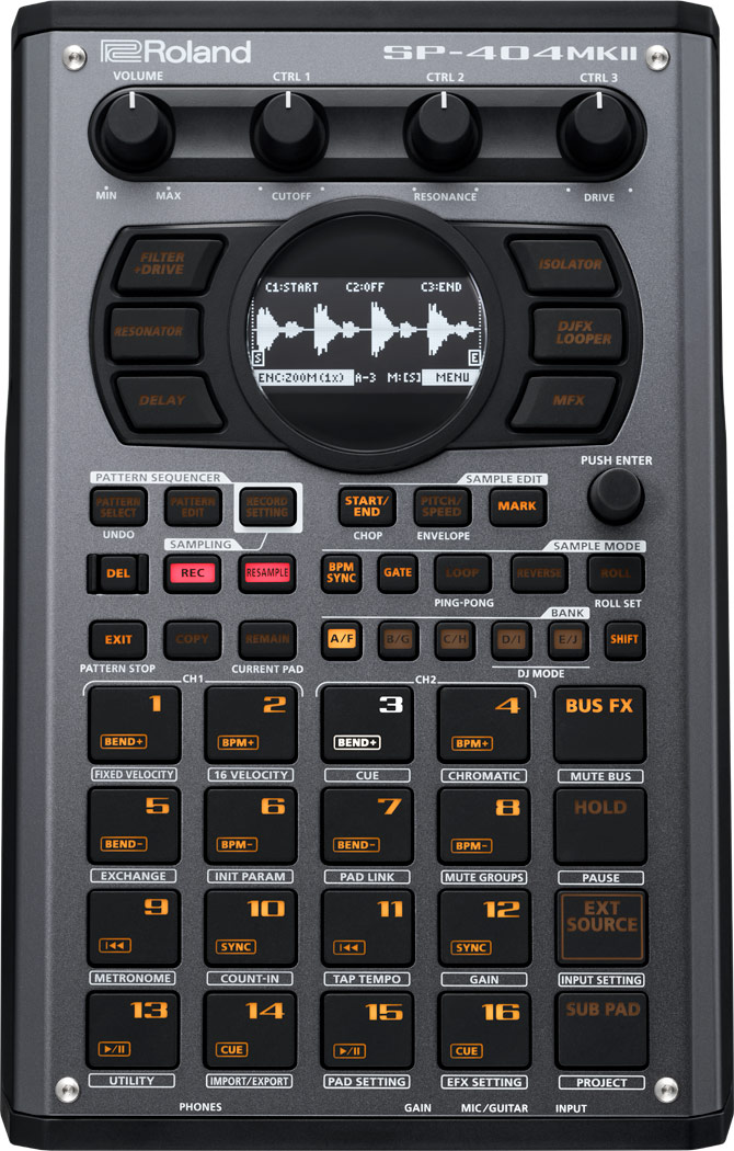 Roland SP-404MKII - Креативный сэмплер и процессор эффектов в магазине для музыкантов Рок-н-Ролл