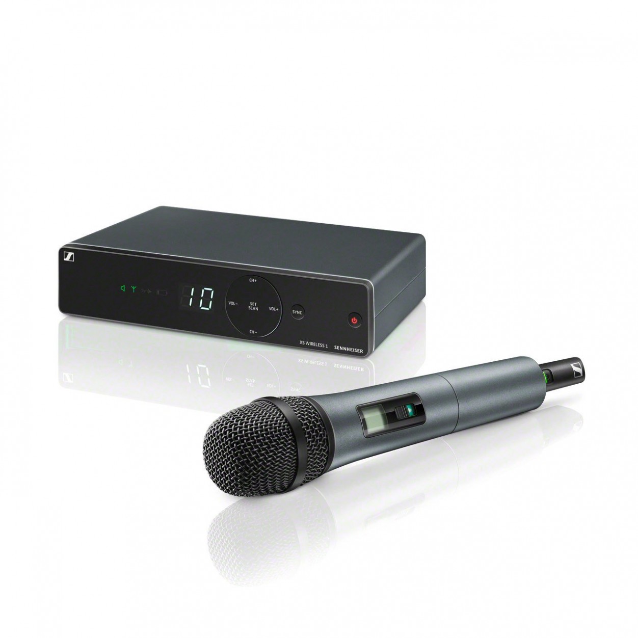 Sennheiser XSW 1-835-B - вокальная радиосистема с  динам. микроф. E835 в магазине для музыкантов Рок-н-Ролл