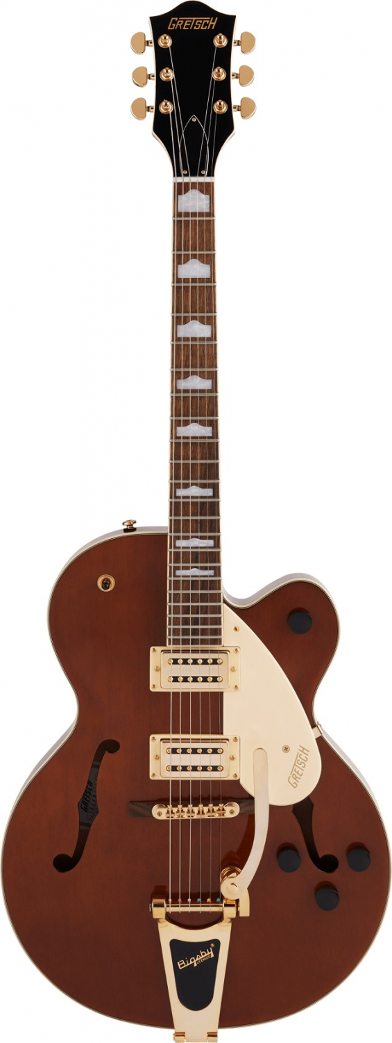 GRETSCH G2410TG Streamliner Single-Cut with Bigsby Single Barrel Stain - полуакустическая гитара в магазине для музыкантов Рок-н-Ролл