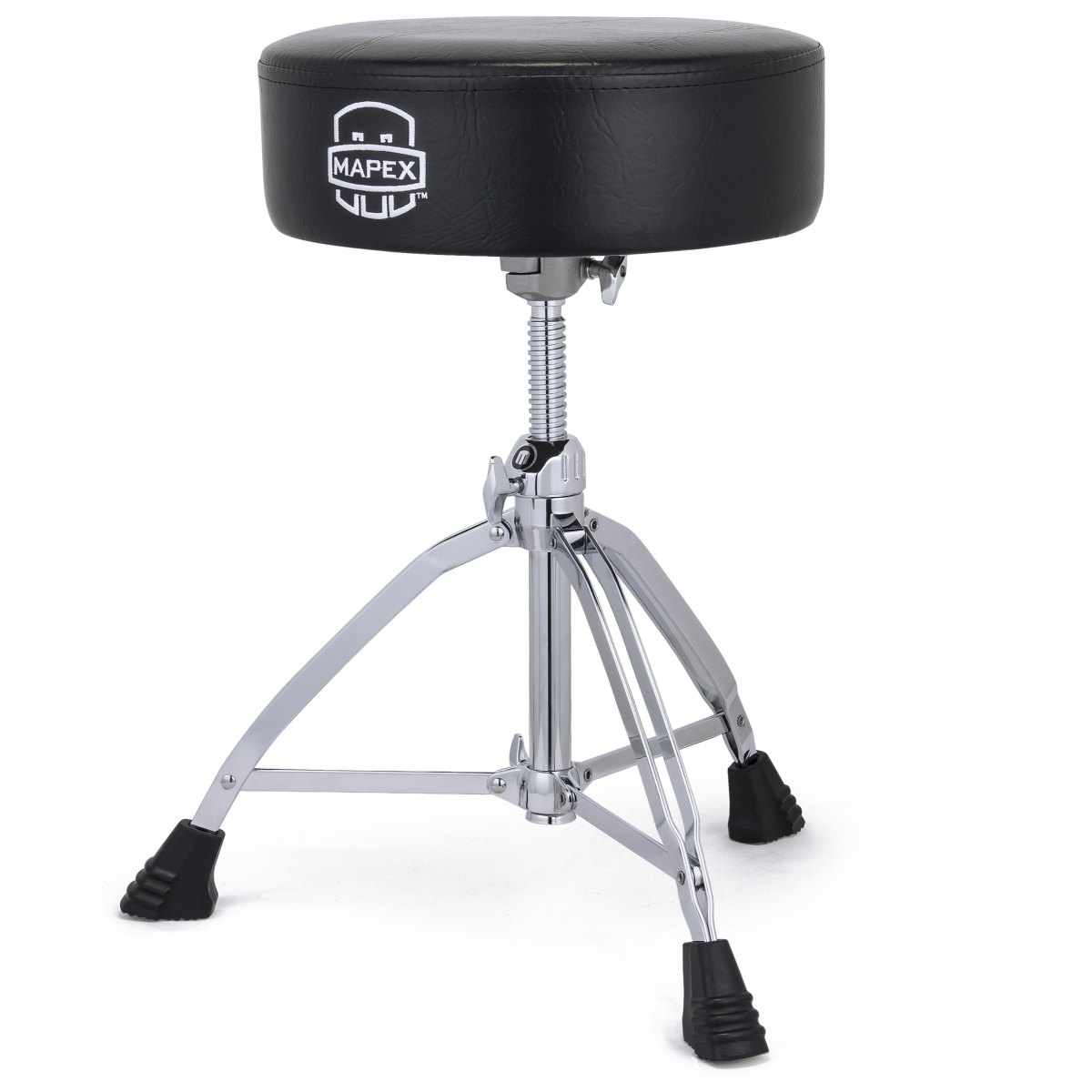 Mapex T850 - Стул с круглым виниловым сиденьем в магазине для музыкантов Рок-н-Ролл