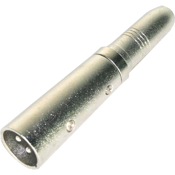 Invotone AD340 - переходник 3P XLR папа <>6.35мм моно Джек мама в магазине для музыкантов Рок-н-Ролл