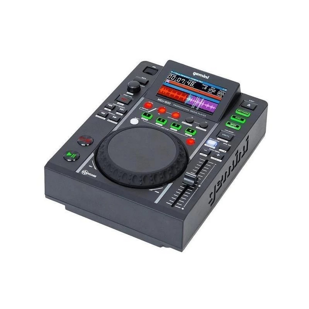 Gemini MDJ-500 DJ медиапроигрыватель, USB вход, 4,3" цветной дисплей в магазине для музыкантов Рок-н-Ролл