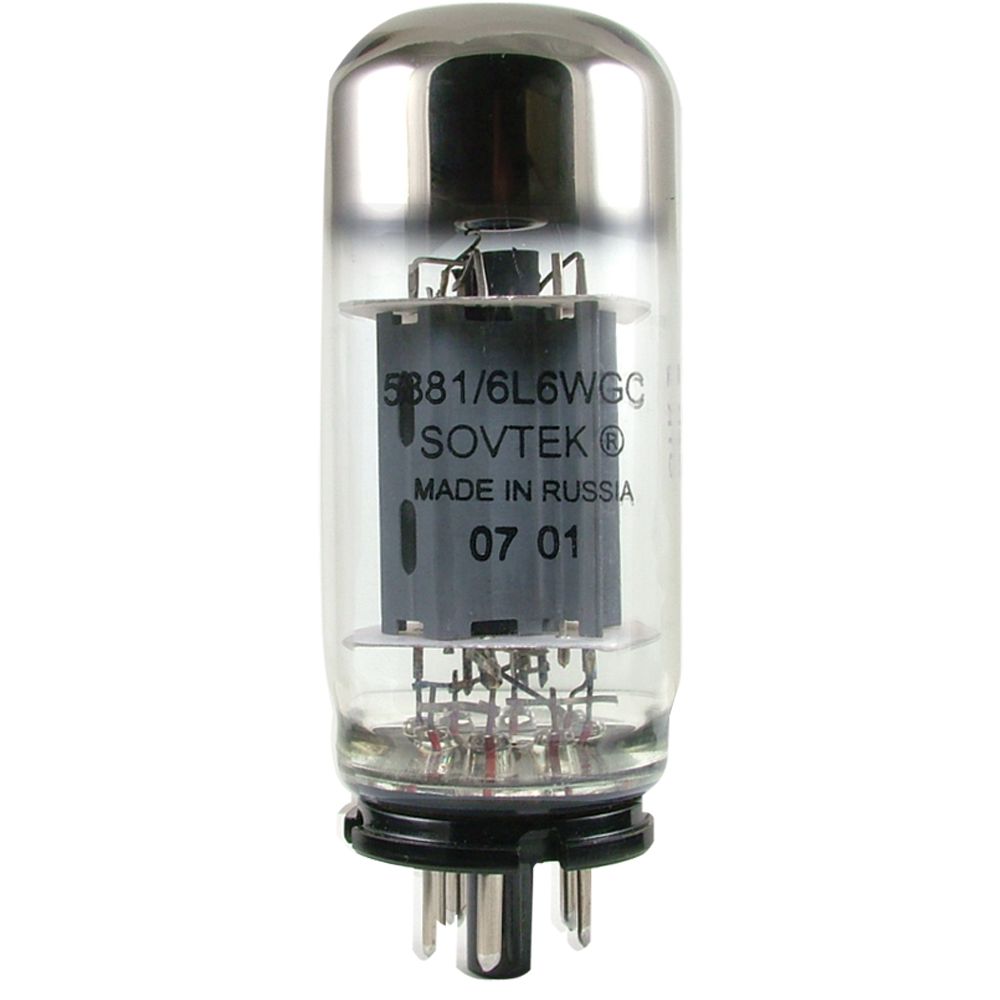 Sovtek 5881/6L6WGC - лампы усилителя мощности (подобранная пара) в магазине для музыкантов Рок-н-Ролл