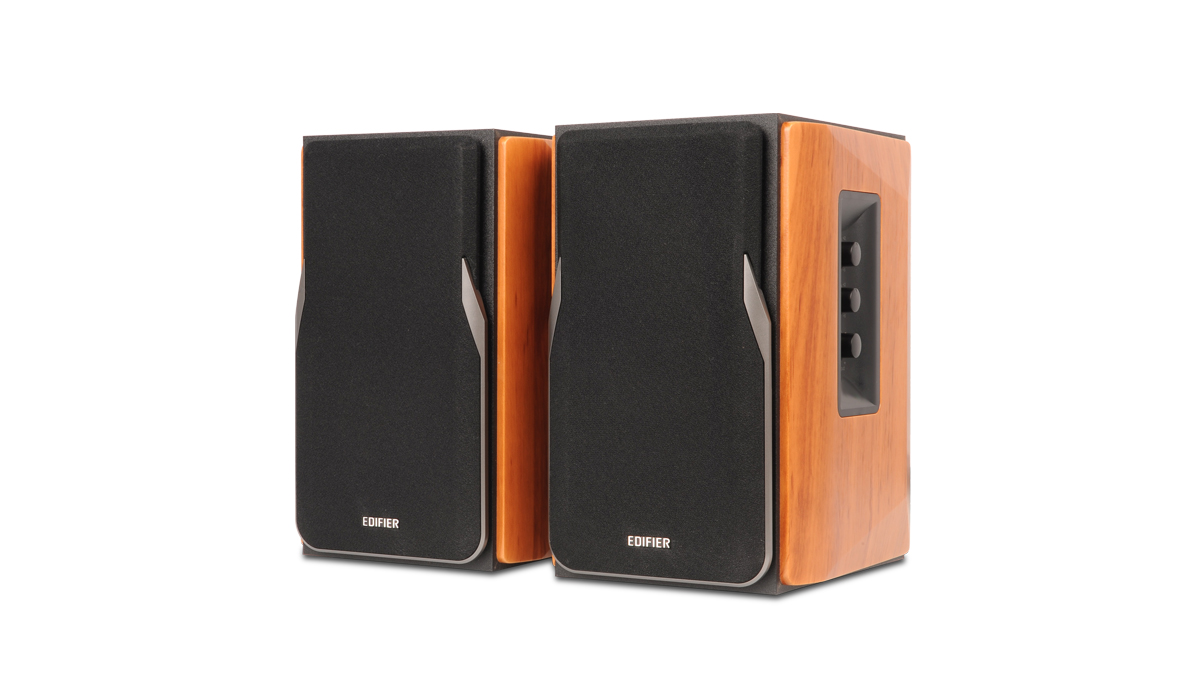EDIFIER R1380T brown - Аудиосистема в магазине для музыкантов Рок-н-Ролл