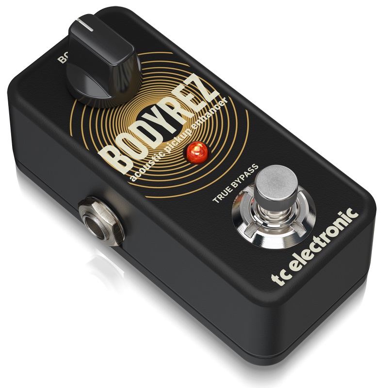 TC ELECTRONIC BODYREZ ACOUSTIC PICKUP ENHANCER - гитарная педаль энхансер для акустической гитары в магазине для музыкантов Рок-н-Ролл