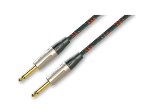 ROXTONE TGJJ310-7/1 - Кабель инструментальный, черно-красный, 6.5mm, 2x6,3 mono Jack, 1м в магазине для музыкантов Рок-н-Ролл