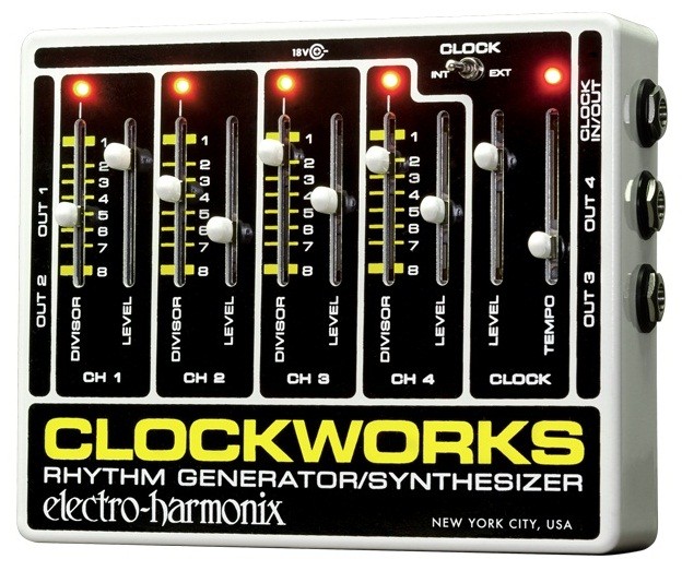 Electro-Harmonix CLOCKWORKS - драм-машина в магазине для музыкантов Рок-н-Ролл