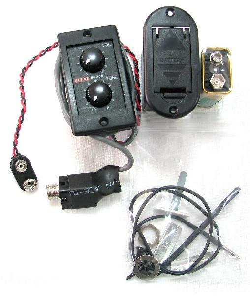SOHO EQ-200 - Темброблок акт., пъезодатчик, 9 V, (1T+1V) в магазине для музыкантов Рок-н-Ролл
