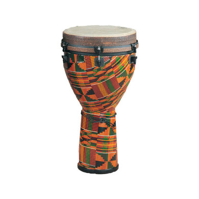Remo DJ-0010-PM DJEMBE AFRICAN 24' x 10' -  африканский барабан джембе KINTEKLOTH в магазине для музыкантов Рок-н-Ролл