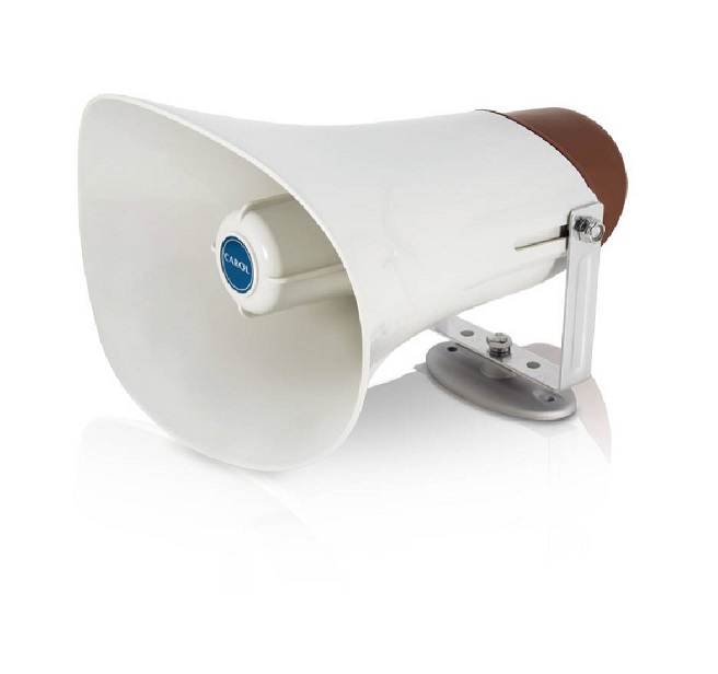 Carol HS-515T - Всепогодный рупорный громкоговоритель IP56, 100-10000Гц, max SPL 112дБ, 15Вт, 1,76кг в магазине для музыкантов Рок-н-Ролл