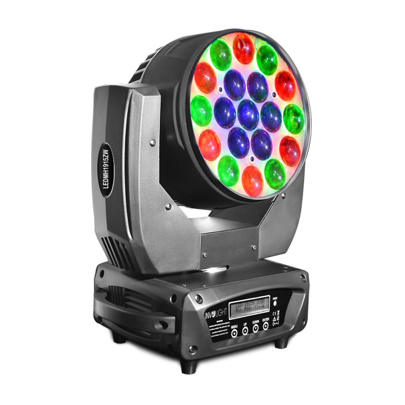 INVOLIGHT LEDMH1915ZW - LED вращающаяся голова 19x15Вт RGBW 4в1, Зум 6`-65` в магазине для музыкантов Рок-н-Ролл